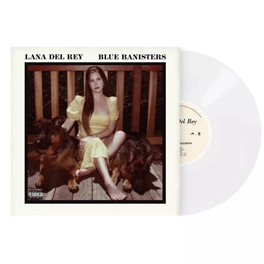 Lana Del Rey limited edition Blue Banisters White Vinyl Record
